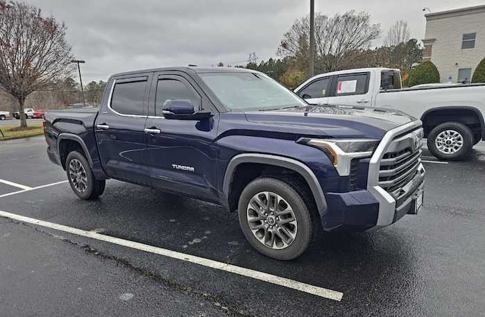 2023 Toyota Tundra with engine failure