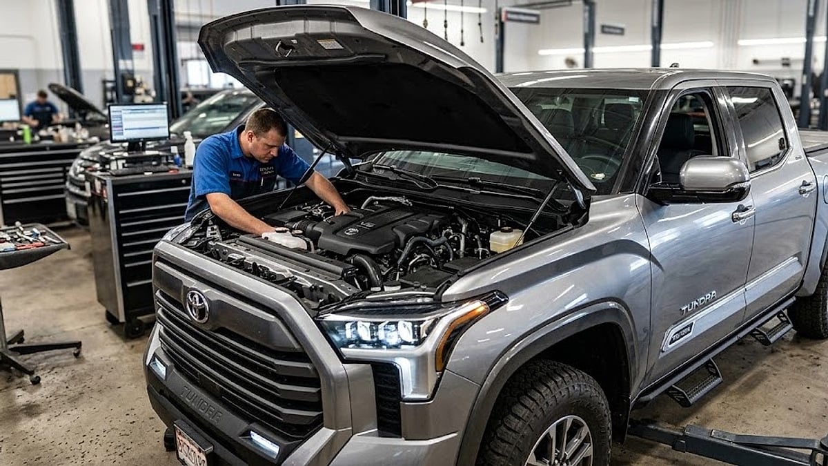 2023 Toyota Tundra 1794 stranded in California service bay since March 16 for new V35A recall engine; owner denied repurchase