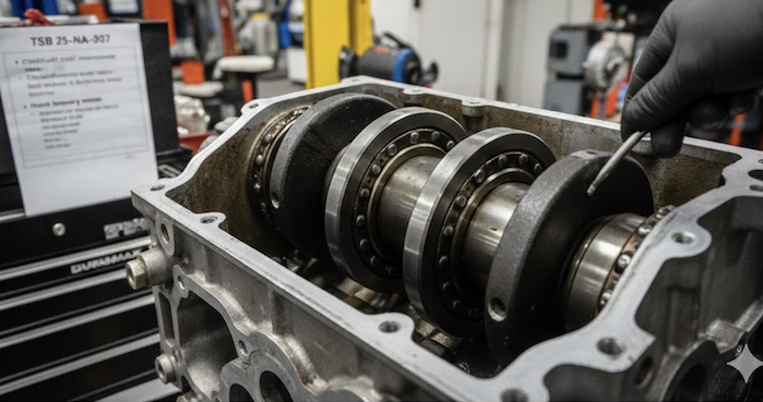 2024 GMC Sierra engine crankshaft 