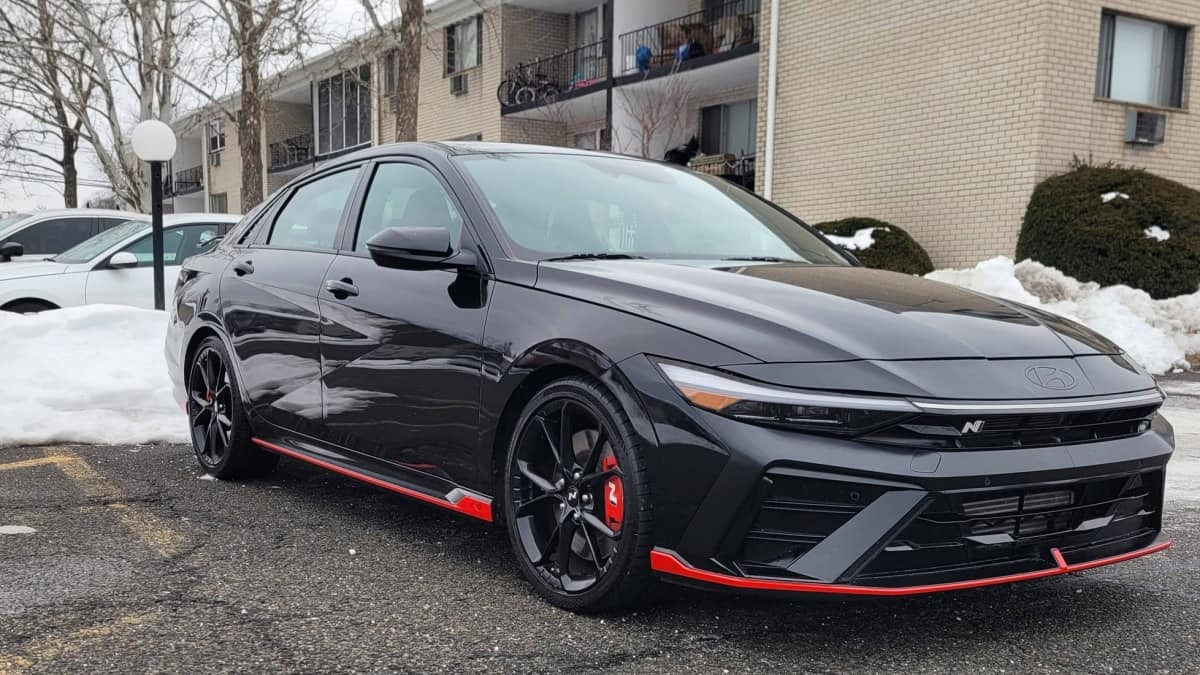 2024 Hyundai Elantra N is like brand-new with less than 10,000 miles on the odometer