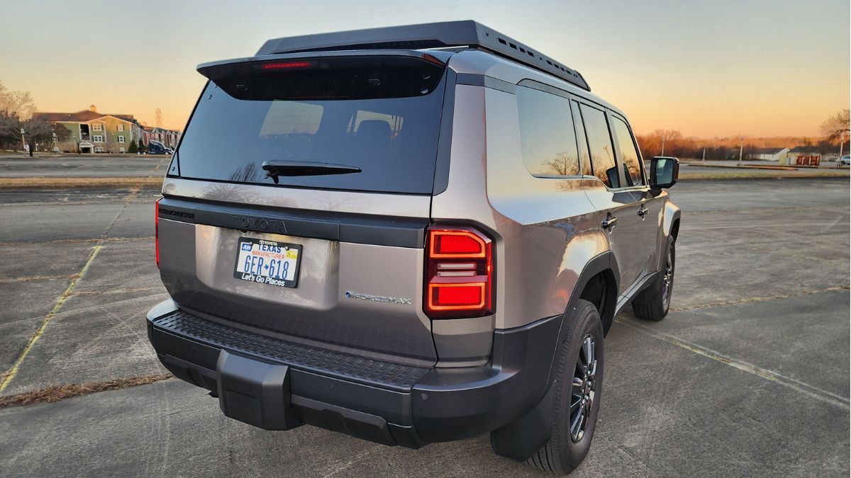 2024 Land Cruiser's back view