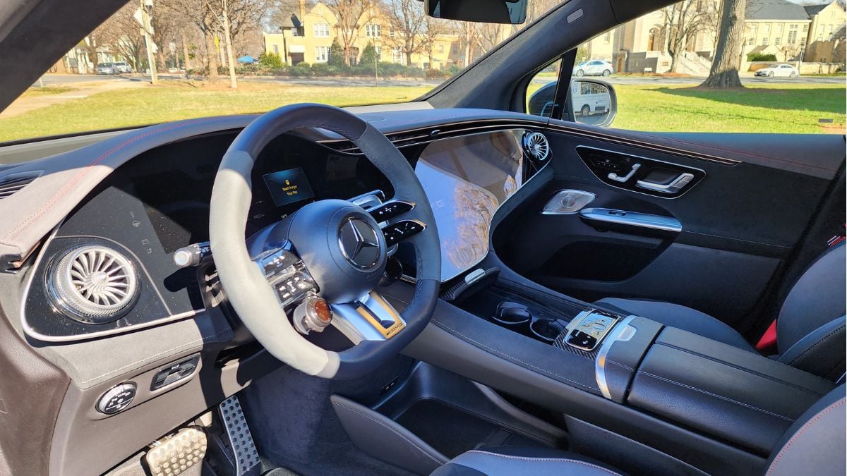 2024 Mercedes-AMG EQE SUV Review, interior