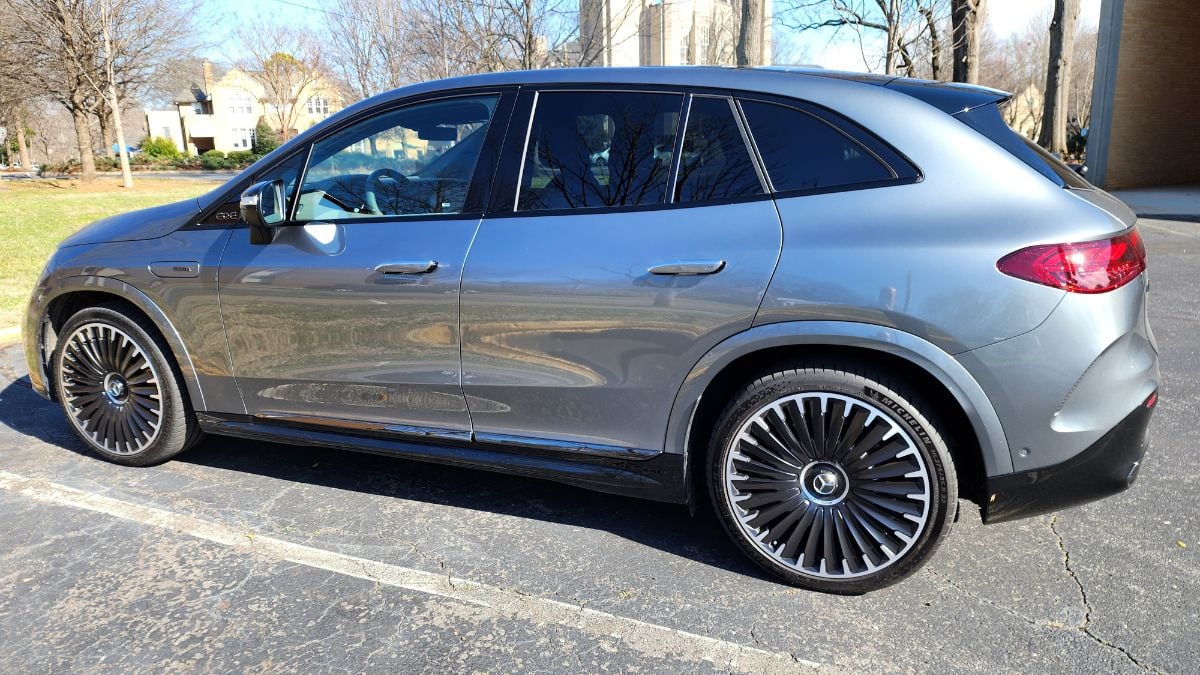2024 Mercedes-AMG EQE SUV Review, exterior