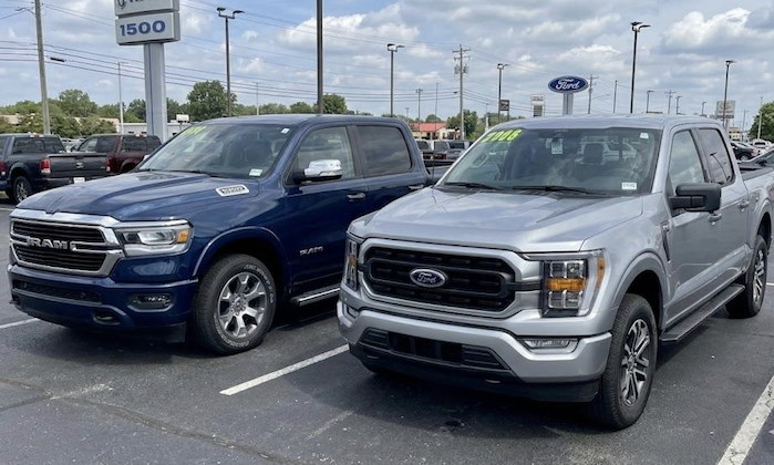 2023 Ford F-150, 2023 Ram 1500