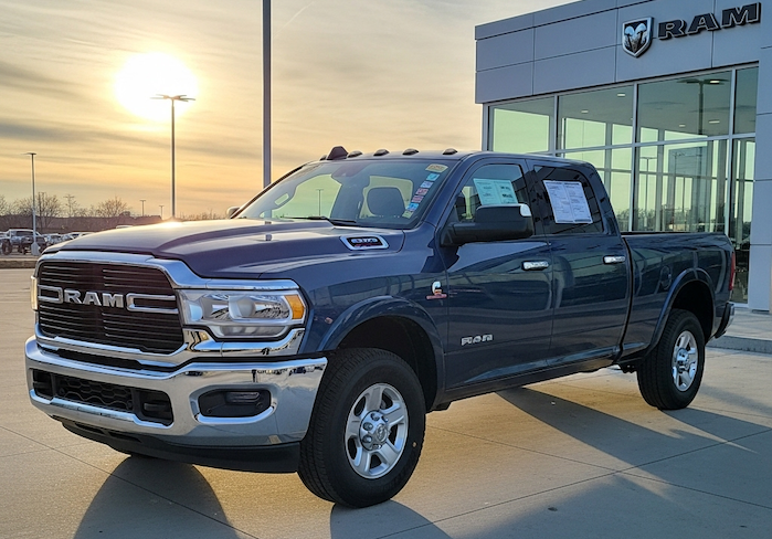 2024 Ram truck on the dealer's lot