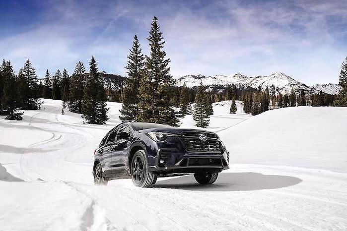 2024 Subaru Ascent in the snow