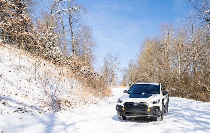 2024 Subaru Crosstrek in the snow