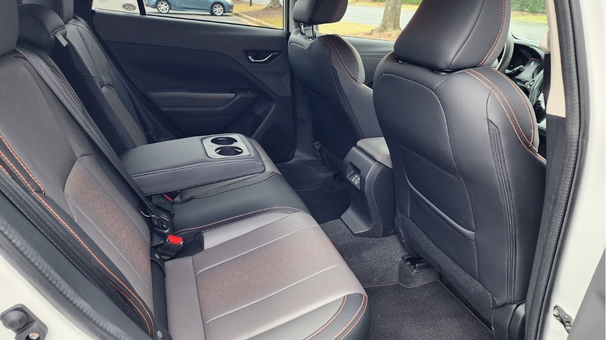 2024 Subaru Crosstrek Limited Review, back seat