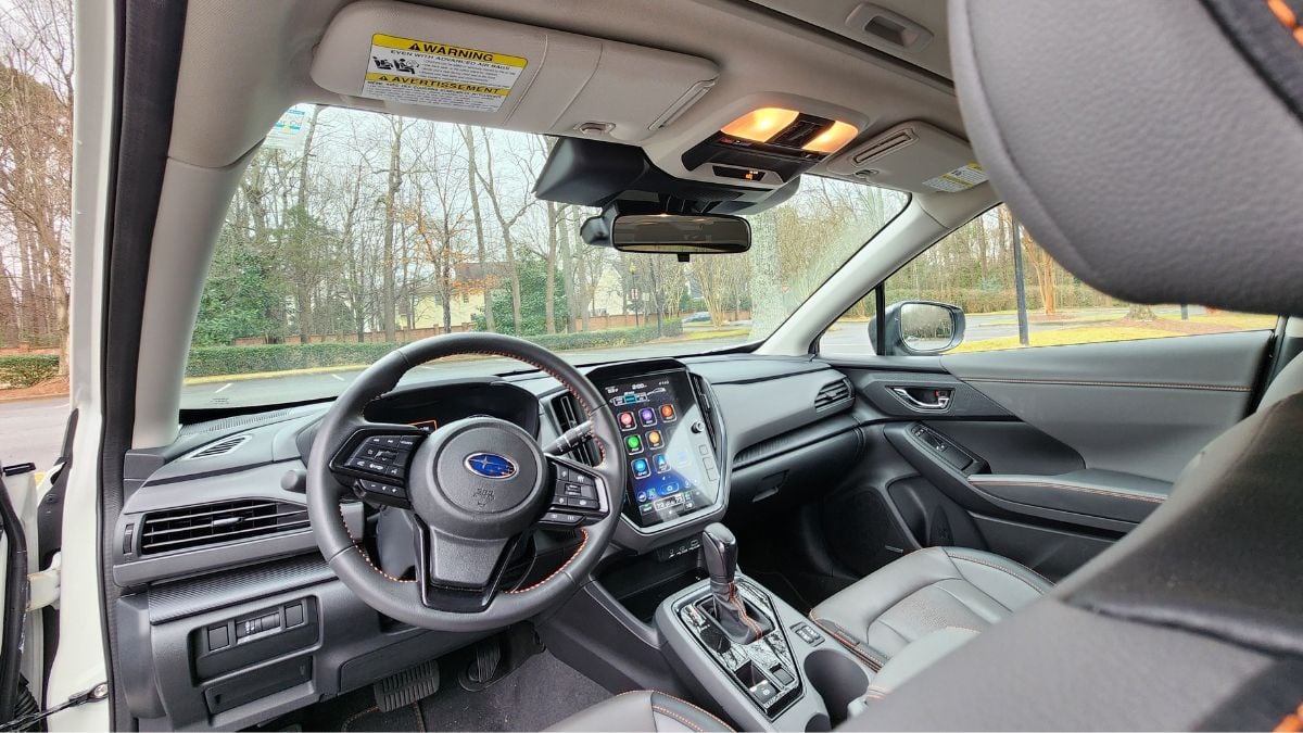 2024 Subaru Crosstrek Limited Review, interior