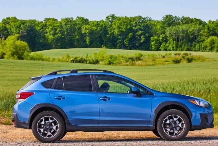 Owner sitting in the 2024 Subaru Crosstrek 