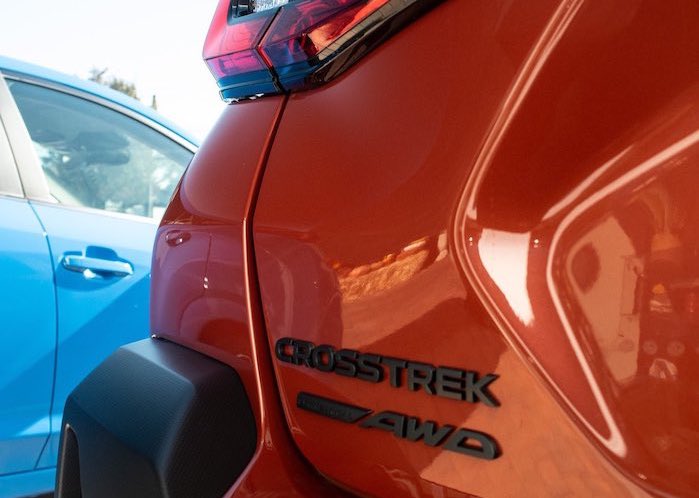 2024 Subaru Crosstrek sitting on the dealer's lot