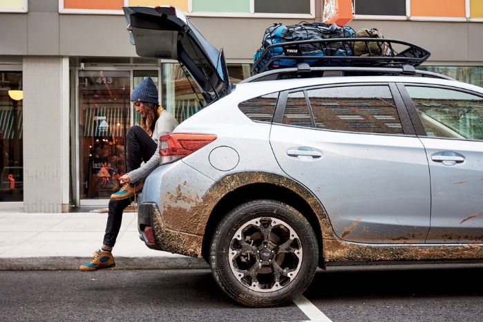 2024 Subaru Crosstrek Wilderness getting dirty