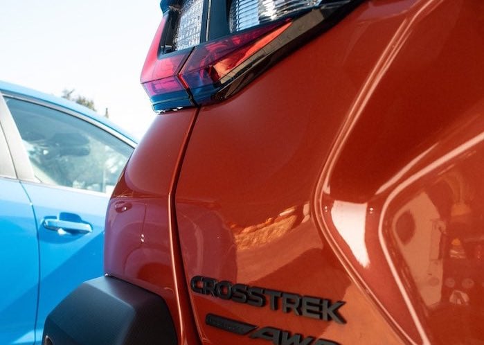 2024 Subaru Crosstrek rear badge