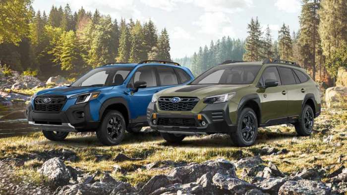 Subaru Forester and Outback lead the lineup