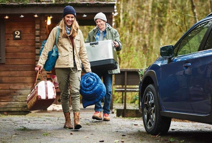 2024 Subaru Crosstrek camping