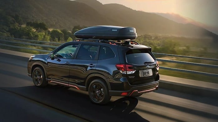2024 Subaru Forester on the highway