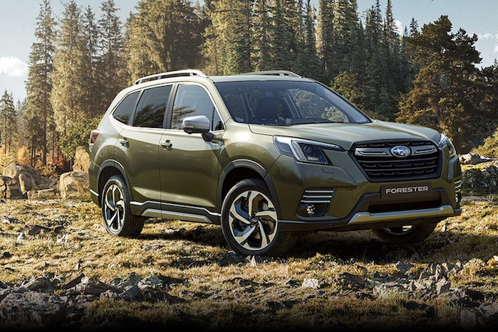 2024 Subaru Forester in the wild