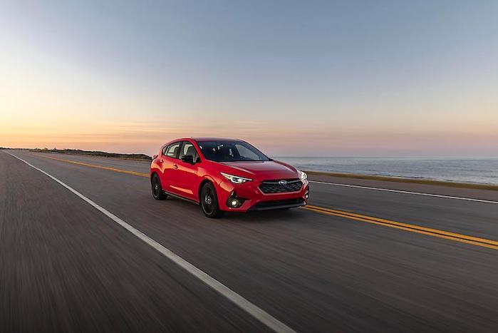 2024 Subaru Impreza driving