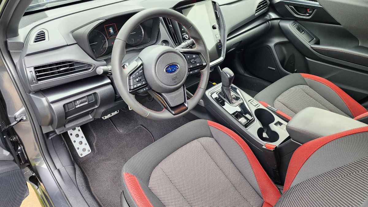 2024 Subaru Impreza RS Review: front interior