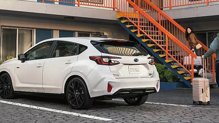 2024 Subaru Impreza at a hotel