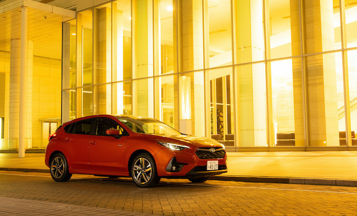 2024 Subaru Impreza on display