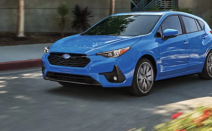 2024 Subaru Impreza driving