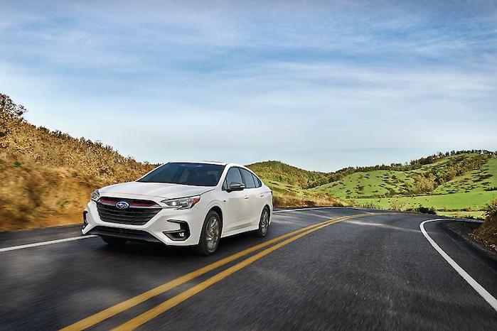 2024 Subaru Legacy driving