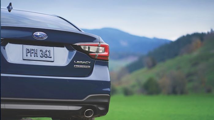 2024 Subaru Legacy sedan rear view
