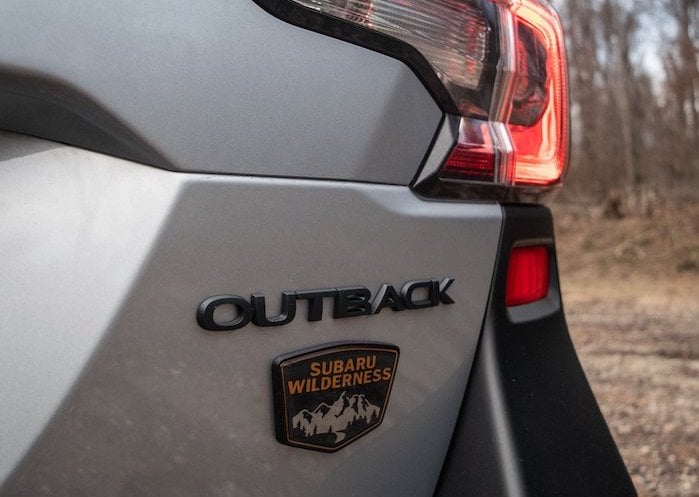 2024 Subaru Outback Wilderness badge