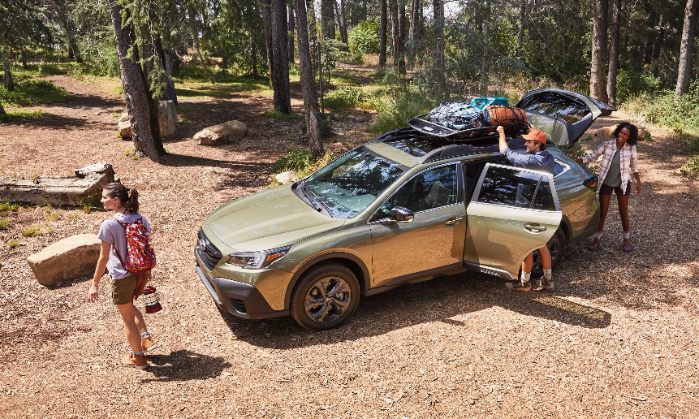 Subaru Outback drops to second behind the hot Forester