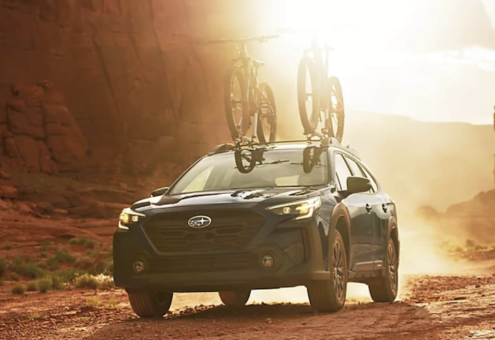 2024 Subaru Outback on the trail