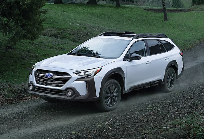 2024 Subaru Outback on the trail