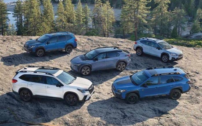 2023-2024 Subaru SUV lineup