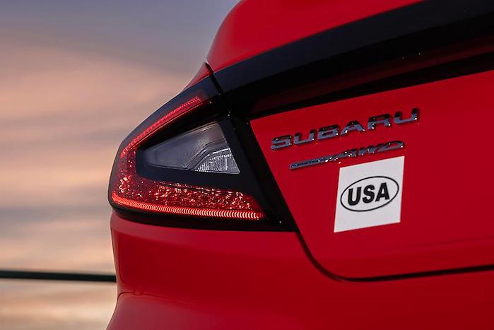 2024 Subaru WRX rear badge