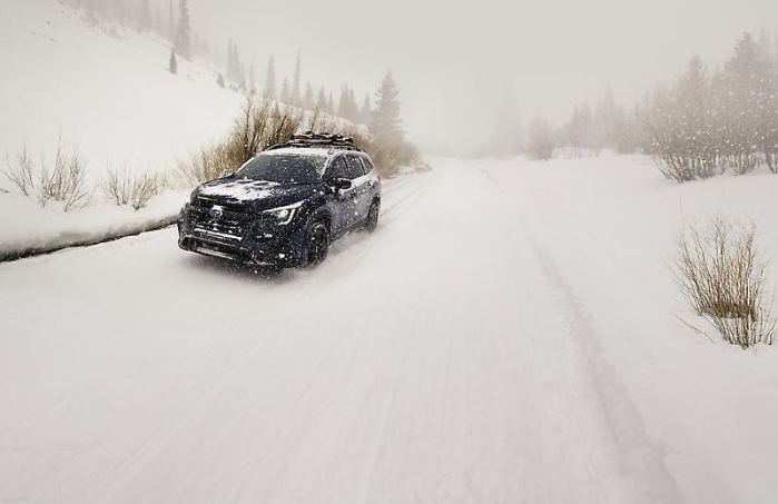 2024 Subaru Ascent in the snow