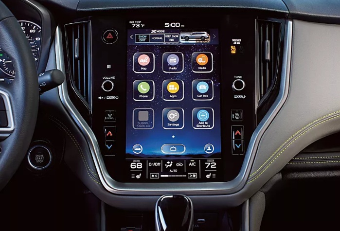 2024 Subaru Outback 11.6-inch touchscreen