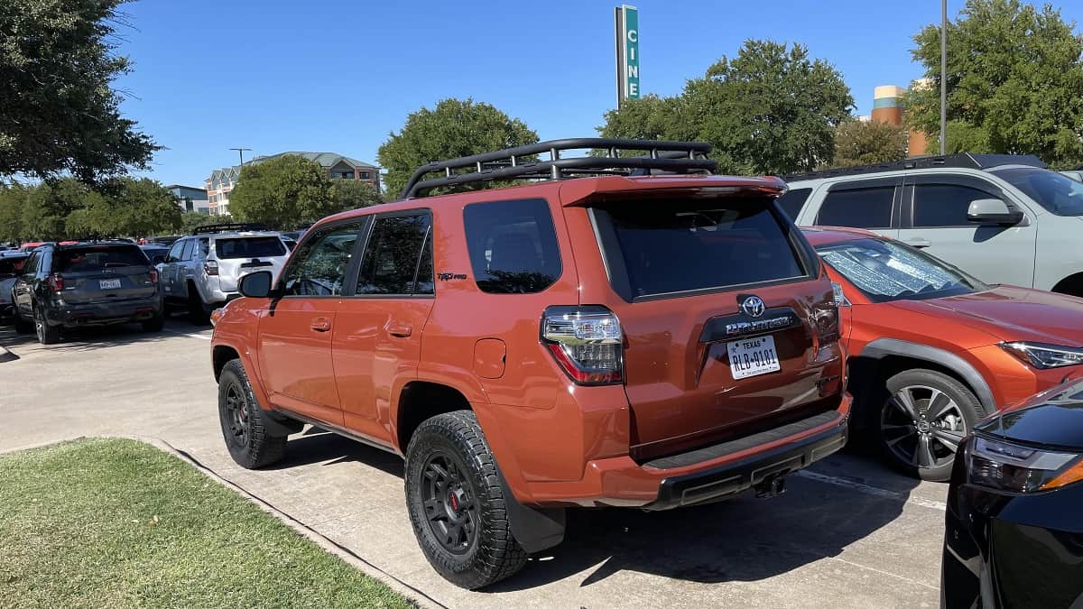 2024 Toyota 4Runner TRD Pro Terra back end 