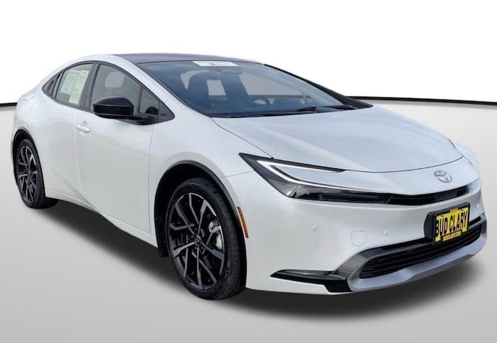 2024 Toyota Prius before the tint