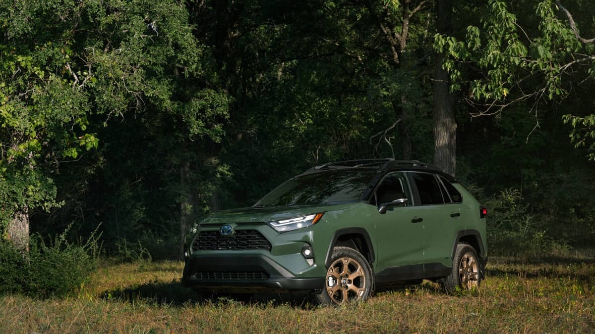 2024 Toyota RAV4 Hybrid Woodland Edition Army Green