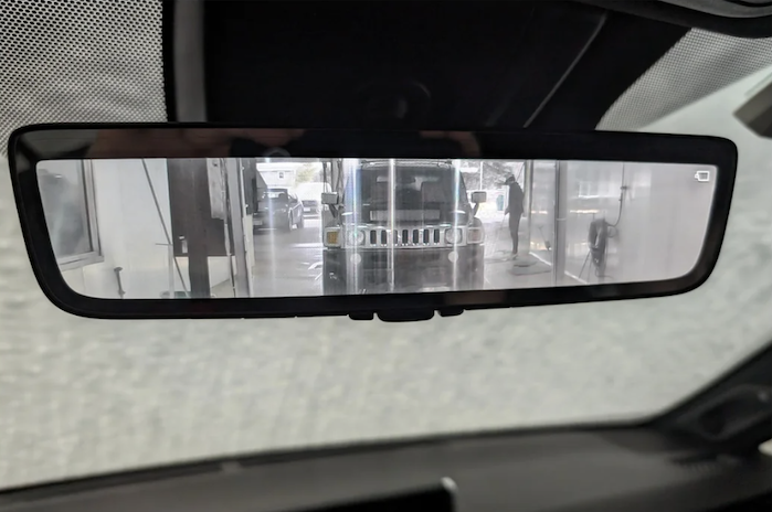 2024 Toyota RAV4 digital rearview mirror