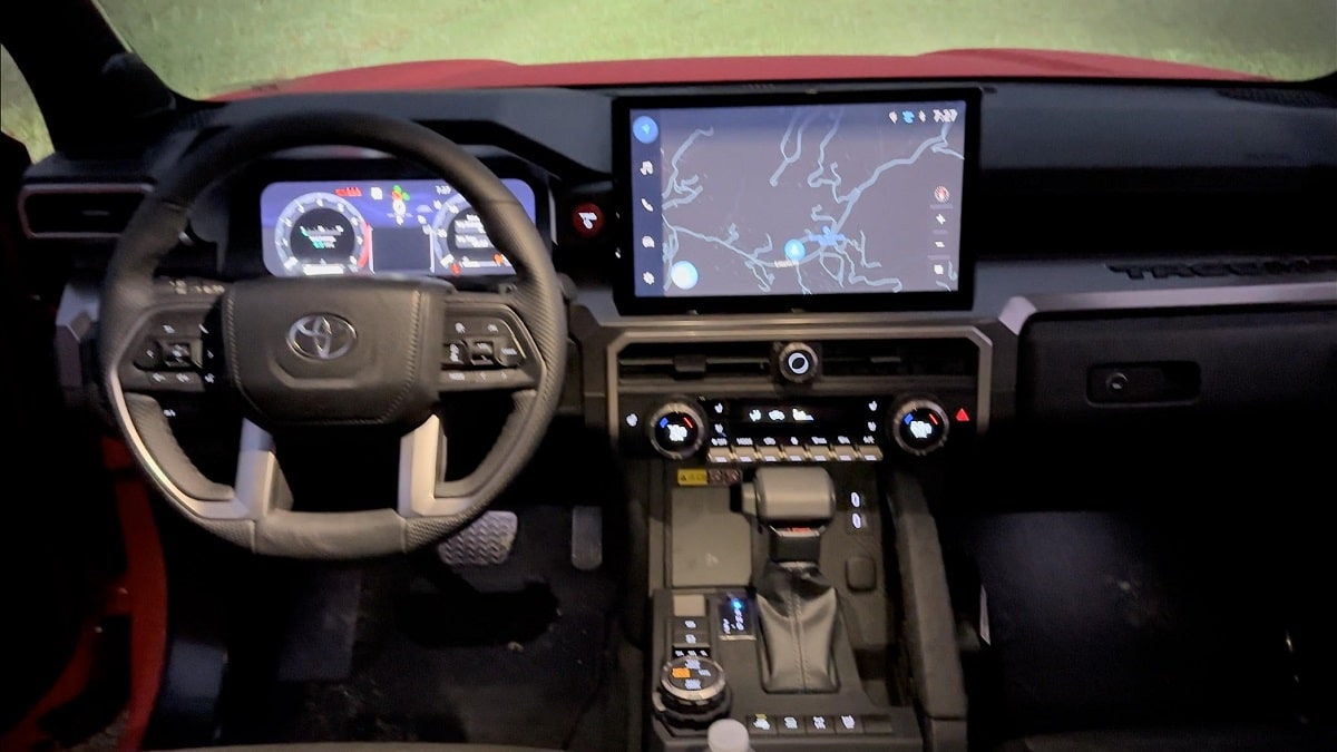 2024 Toyota Tacoma TRD Multimedia and Off-Road Interior