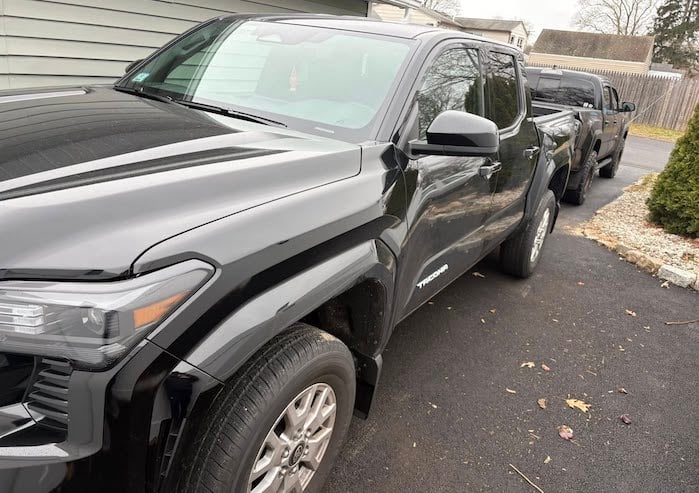 4th-gen Toyota Tacoma in the driveway