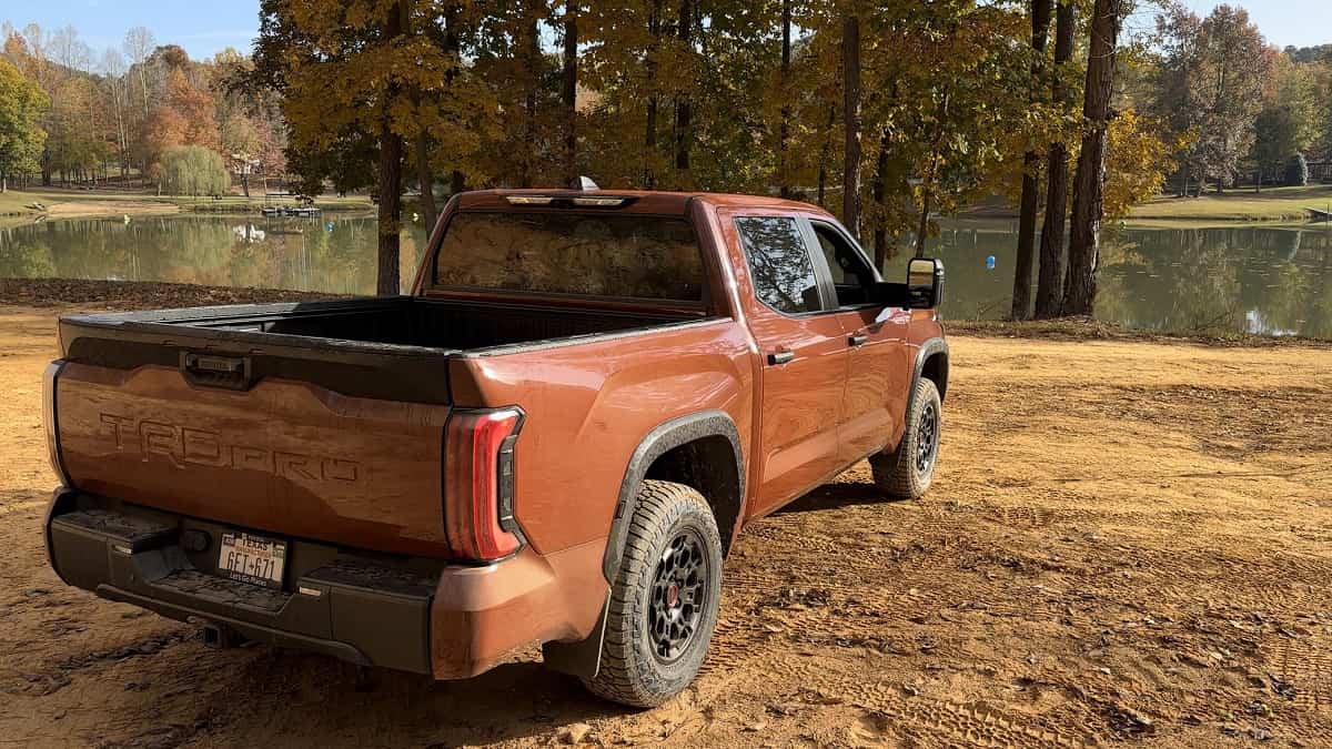 2024 Toyota Tundra TRD Pro Terra back end rear end