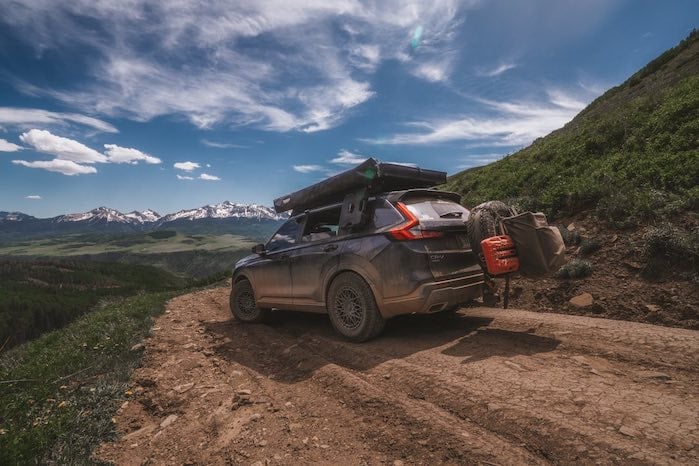 Aaron's 2025 Honda CR-V at 12,000 feet