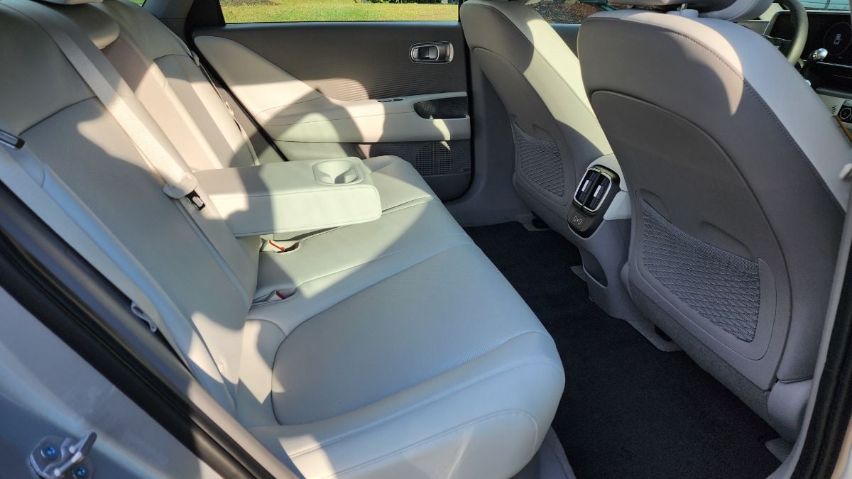 2025 Ioniq 6 Limited Long Range's back seat