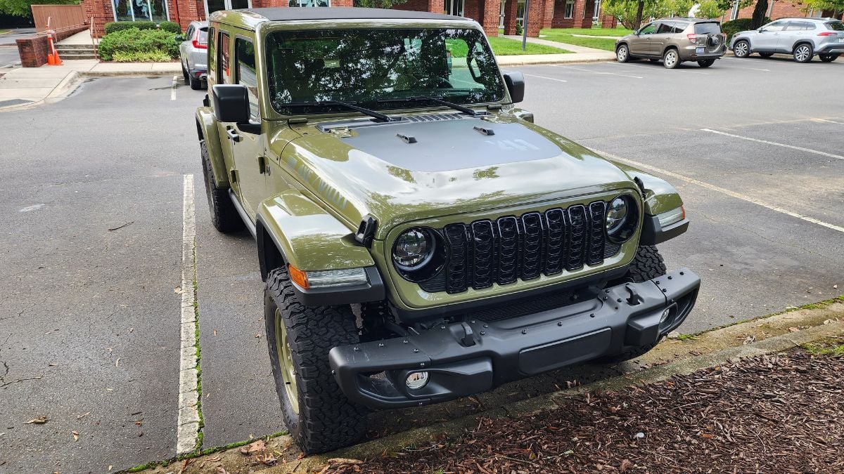 2025 Jeep Wrangler Willys 41 4xe's front