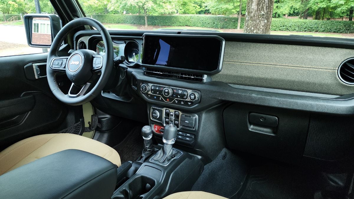 2025 Jeep Wrangler Willys 41 4xe's interior