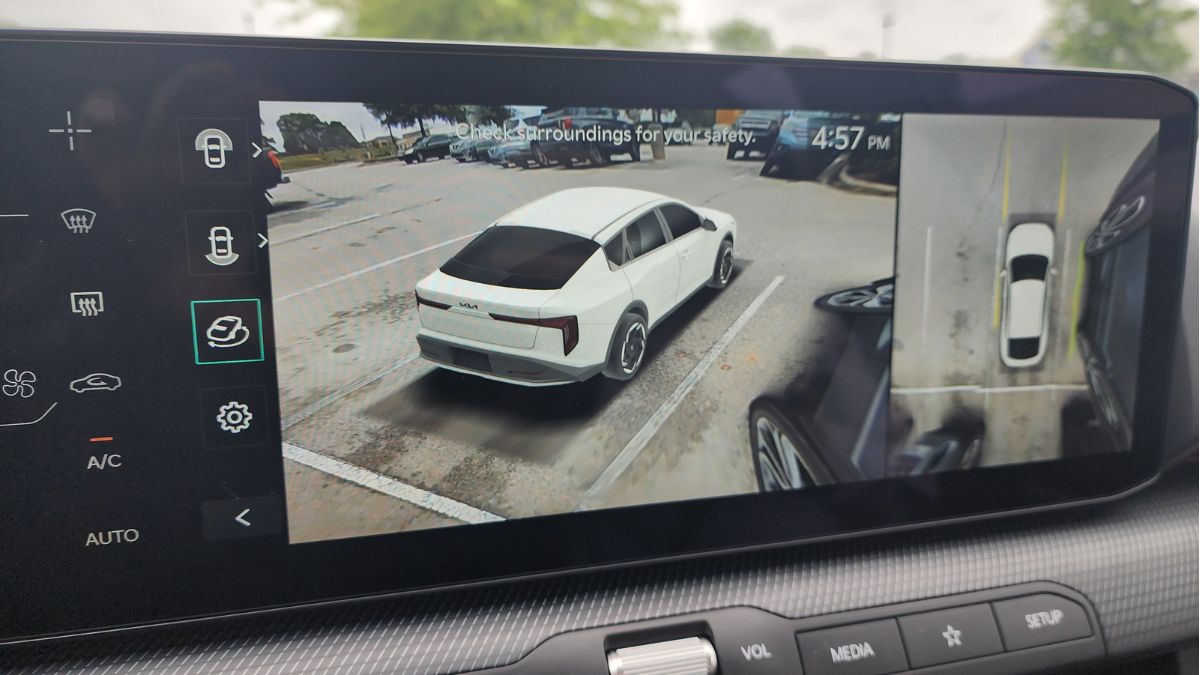 2025 Kia K4 GT-Line Turbo's camera unique image from a unique angle