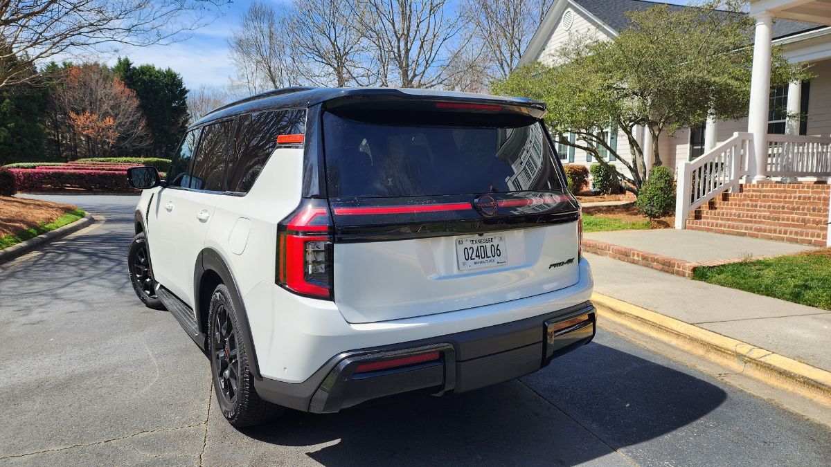 2025 Nissan Armada PRO-4X rear view