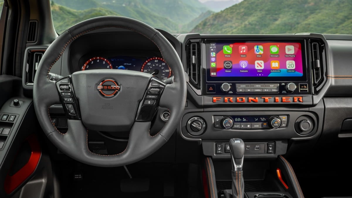 Nissan Frontier offers roomier cabin than the Tacoma, and a V-6 engine